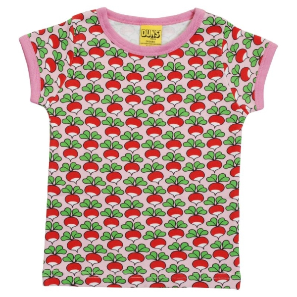 DUNS Sweden Kids Radish T-shirt - Pink Lady (Only 2 left! 7-8 & 9-10y)