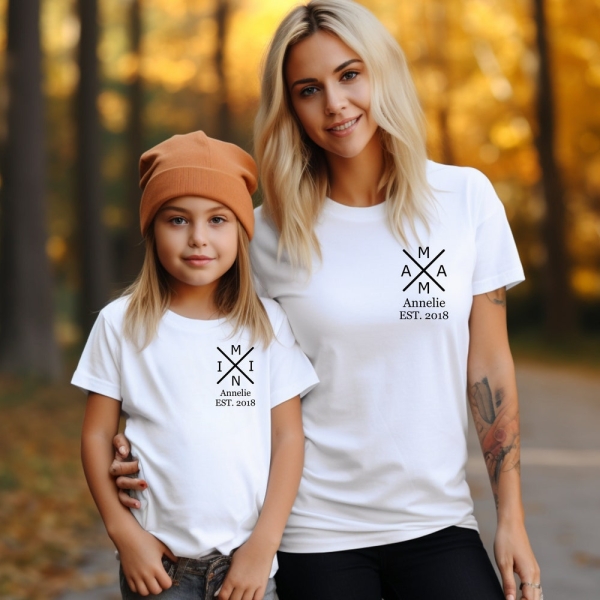 Mama & Mini: Personalized matching sets. United by style matching sets for mothers and children. Mom and child gifts.