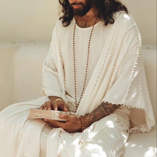 Boho Poncho For Men Mens Beach Robe Handmade